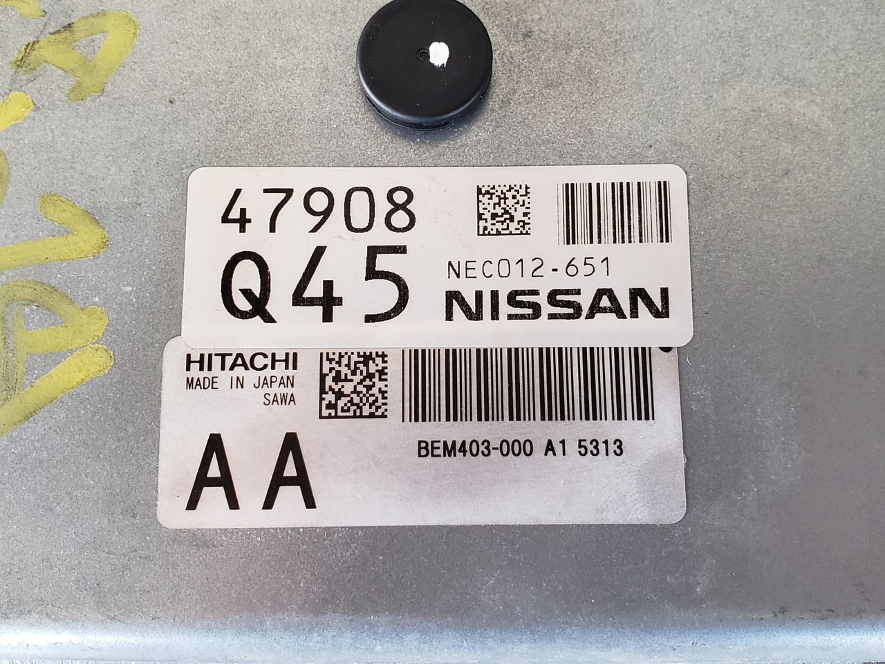 2015-2016 Rogue BEM403-000 A1 Computer Brain Engine Control ECU ECM EBX Module