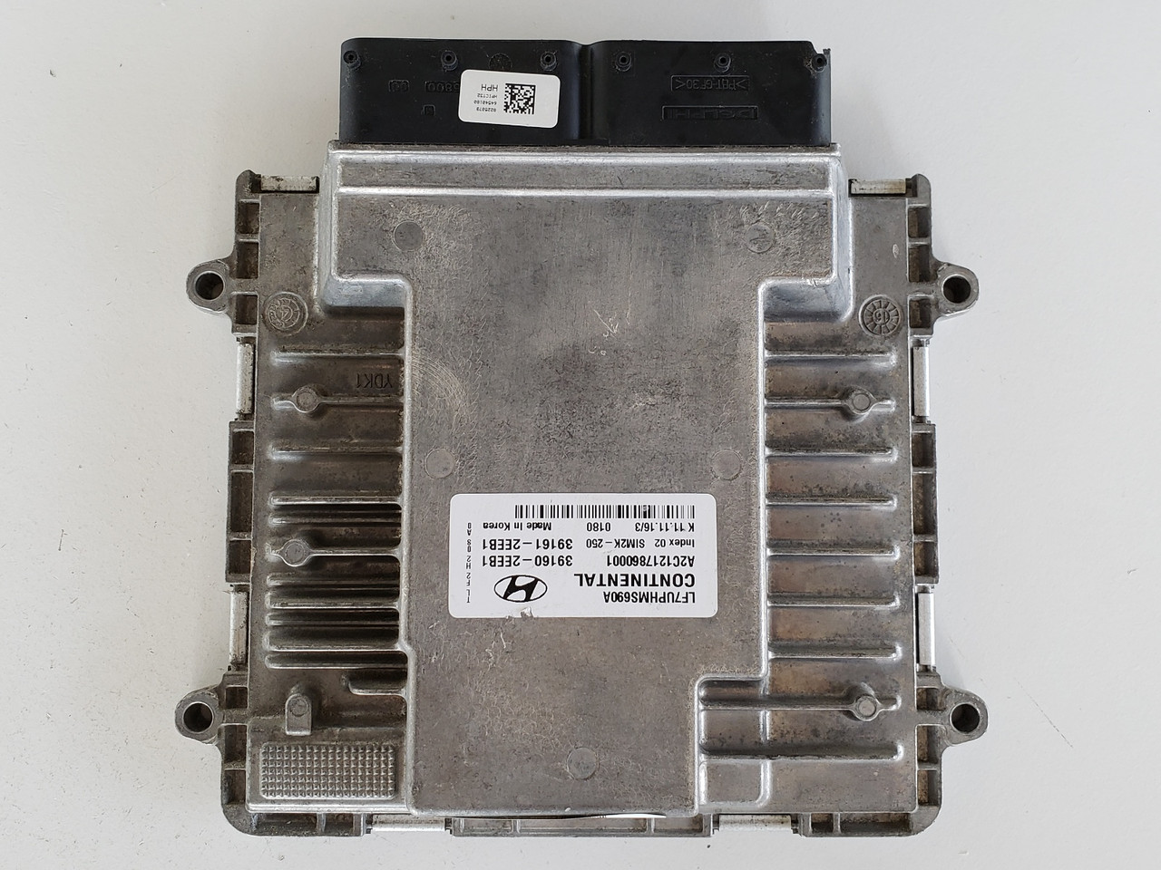 2016-2017 Sonata 39161-2EEB1 Computer Brain Engine Control ECU ECM EBX Module