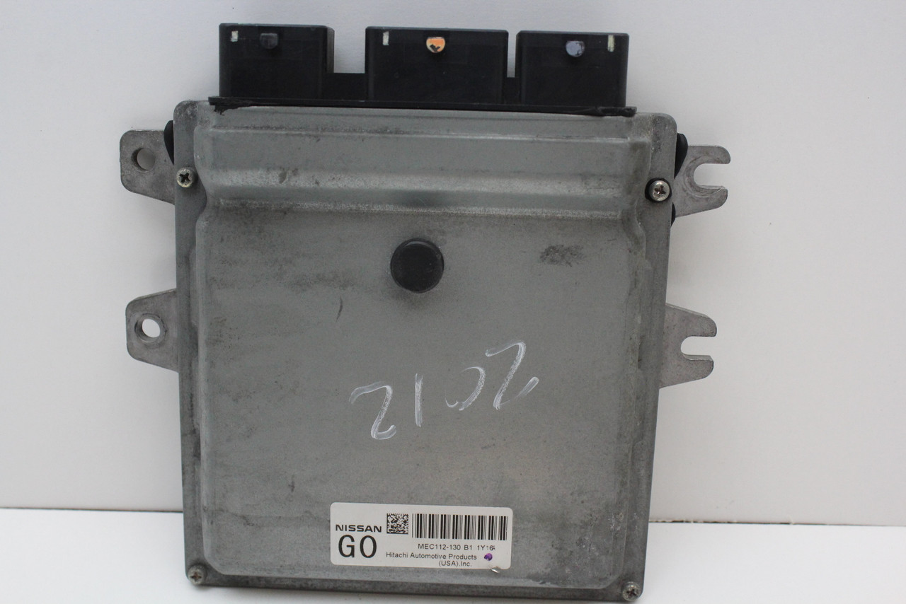 11 12 Nissan Altima 2.5L MEC112-130 B1 Computer Engine Control ECU ECM Module