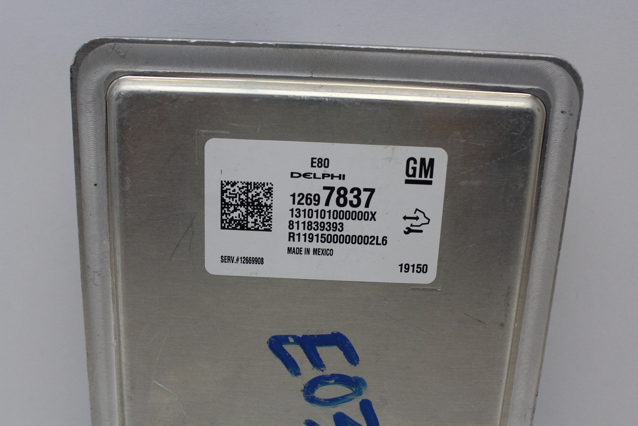 17-19 Chevrolet Cruze 12669908 Computer Brain Engine Control ECU ECM EBX Module