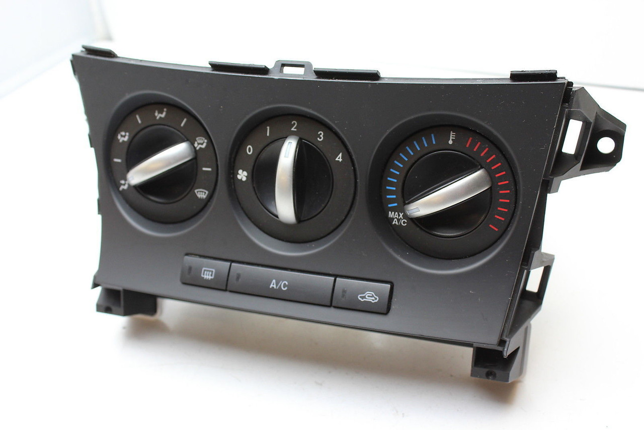 12 13 MAZDA 3 BGV561190 CLIMATE CONTROL PANEL TEMPERATURE UNIT OEM