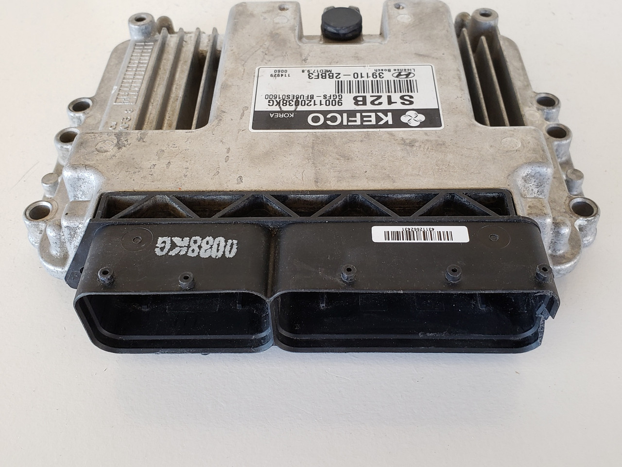 2012 Veloster 39110-2BBF3 Computer Brain Engine Control ECU ECM EBX Module