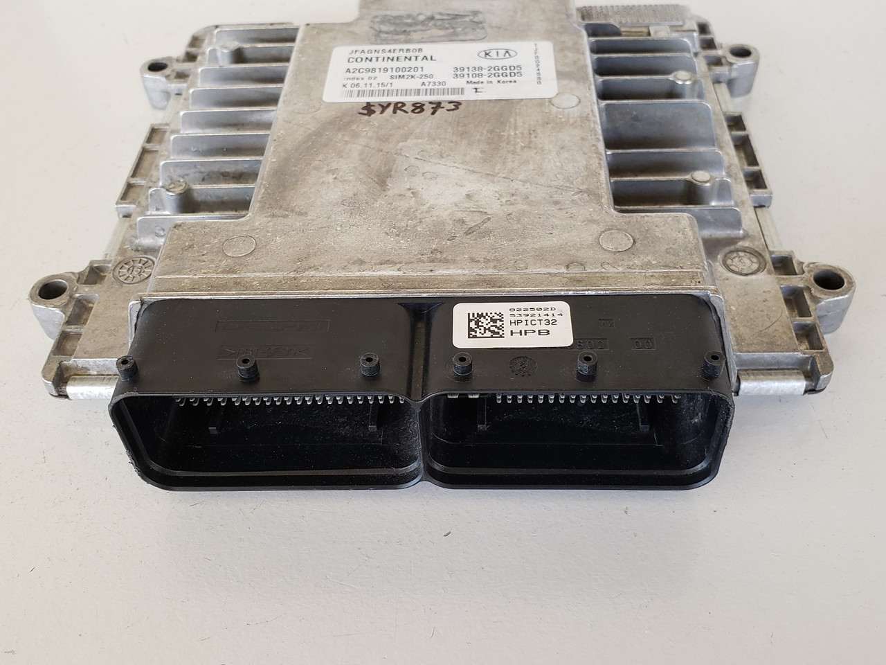 2016-2018 Optima 39108-2GGD5 Computer Brain Engine Control ECU ECM EBX Module
