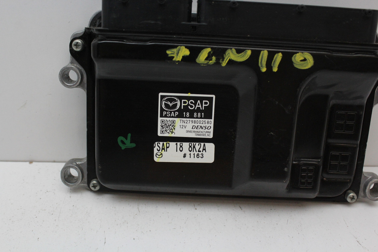 17 18 Mazda 3 PSAP 18 881 Computer Brain Engine Control ECU ECM EBX Module