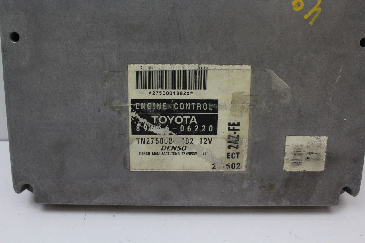 02 2002 Toyota Camry 89666-06220 Computer Engine Control ECU