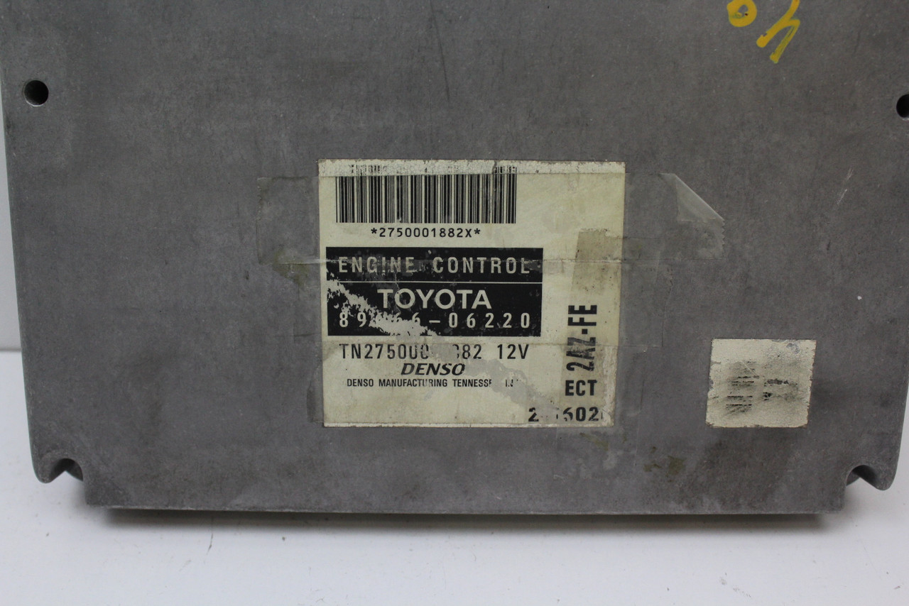 02 2002 Toyota Camry 89666-06220 Computer Engine Control ECU ECM EBX Module