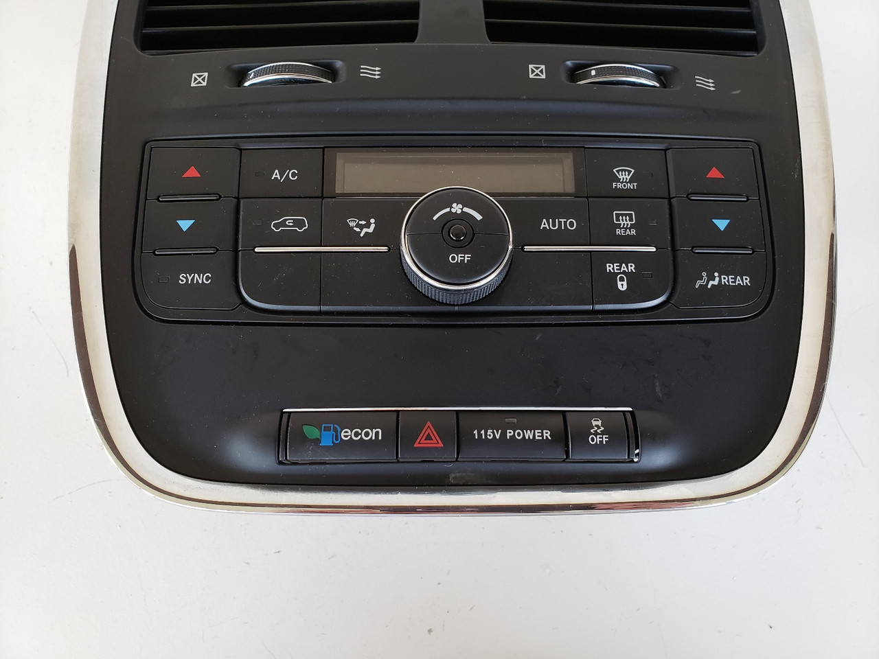 11-17 Dodge Caravan Climate Control Panel Temperature Unit A/C Heater