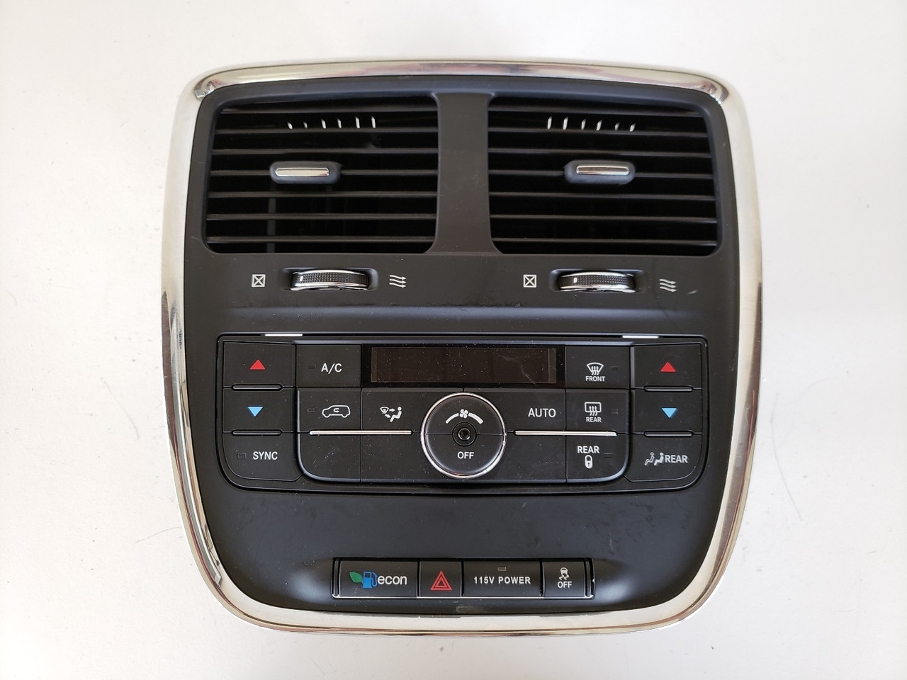 11-17 Dodge Caravan Climate Control Panel Temperature Unit A/C Heater