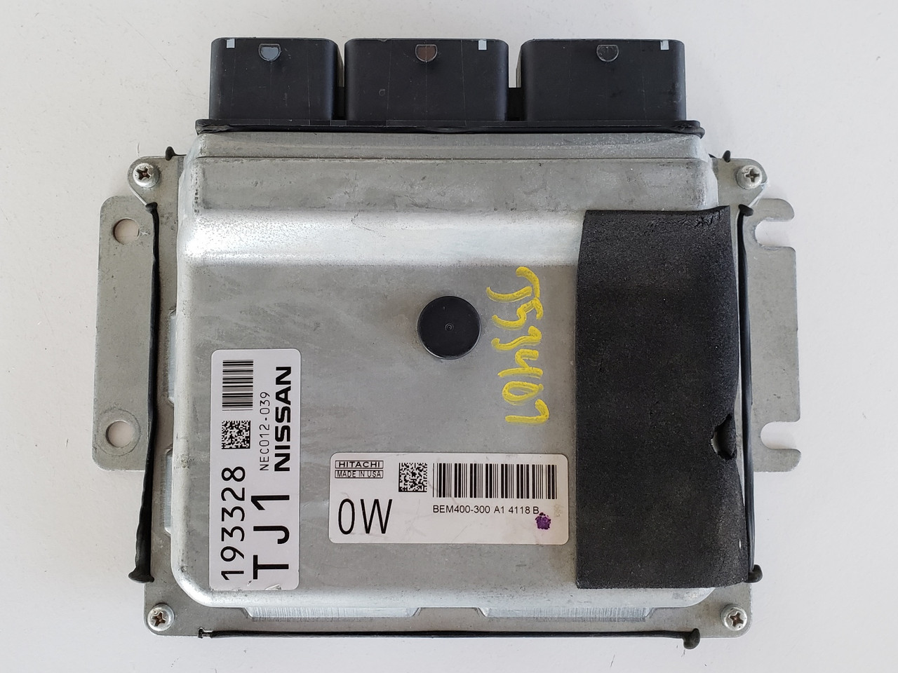 2015 Nissan Altima NEC012-039 Computer Brain Engine Control ECU ECM EBX Module