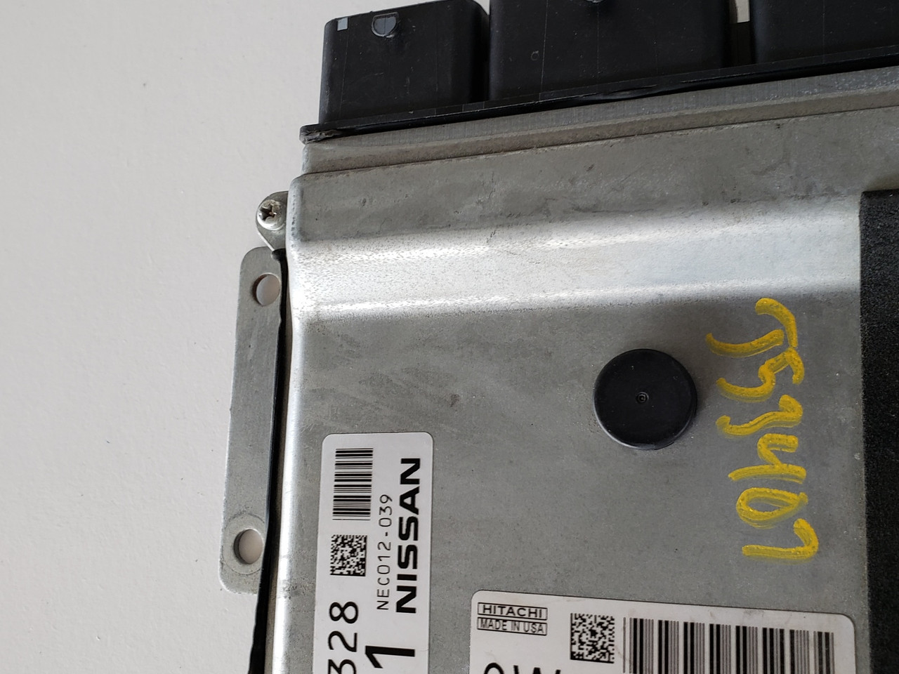 2015 Nissan Altima NEC012-039 Computer Brain Engine Control ECU ECM EBX Module