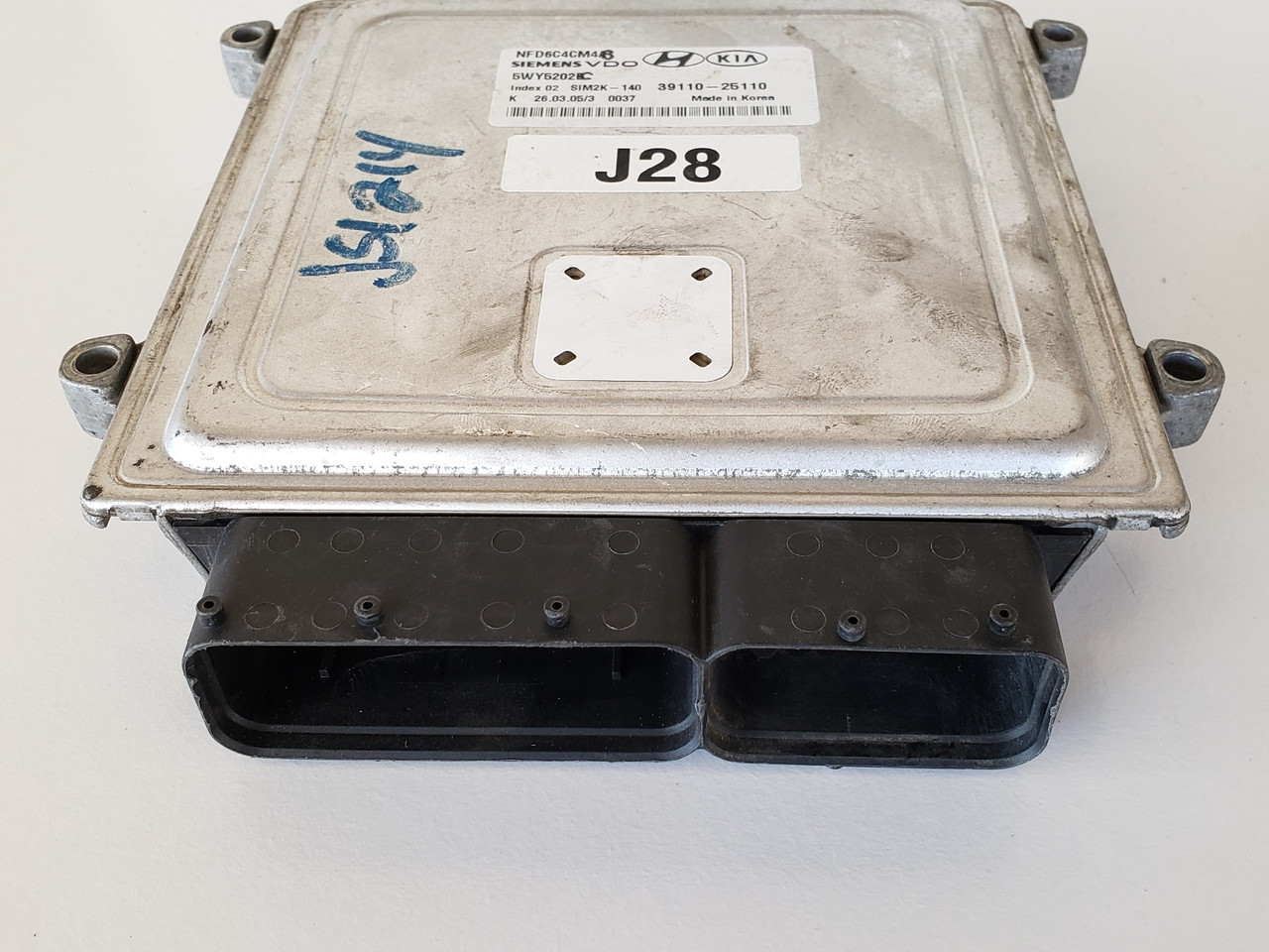 2006-2008 Sonata 39110-25110 Computer Brain Engine Control ECU ECM EBX Module