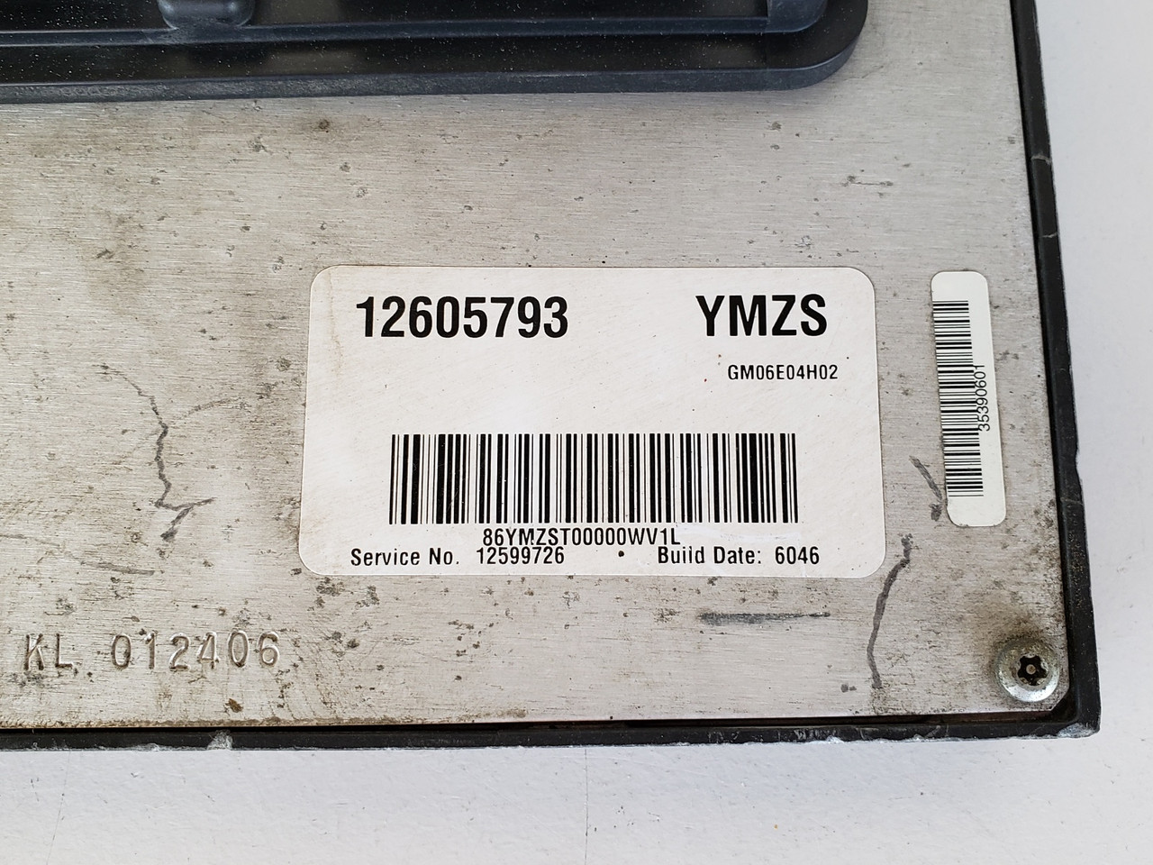 2005-2006 Saturn Ion 12599726 Computer Brain Engine Control ECU ECM EBX Module