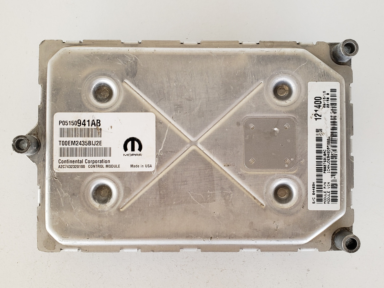 2015-2017 Patriot P68276818AC Computer Brain Engine Control ECU ECM EBX Module
