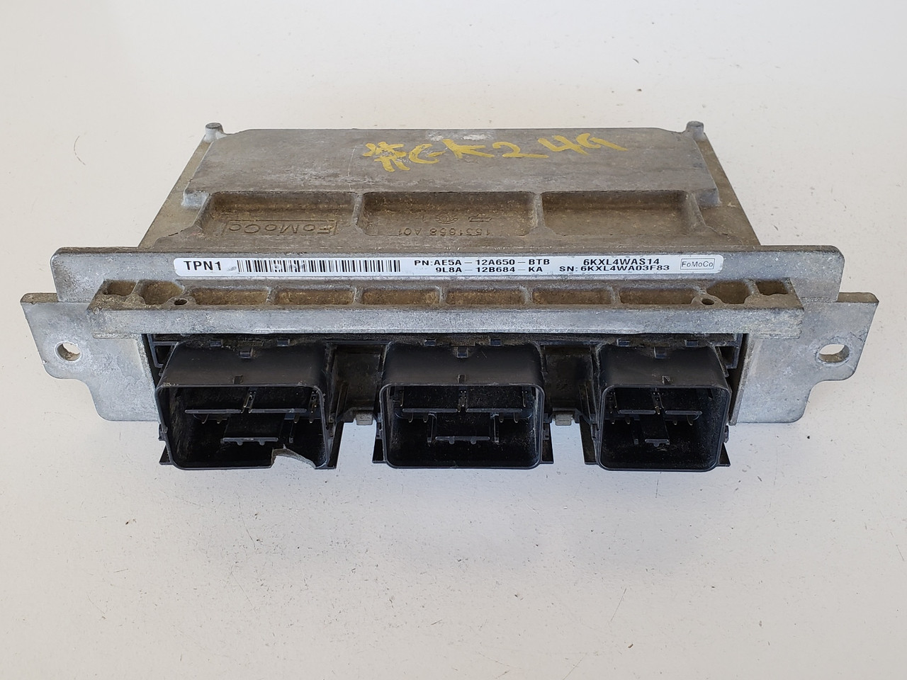 2010 Fusion AE5A-12A650-BTB Computer Brain Engine Control ECU ECM EBX Module