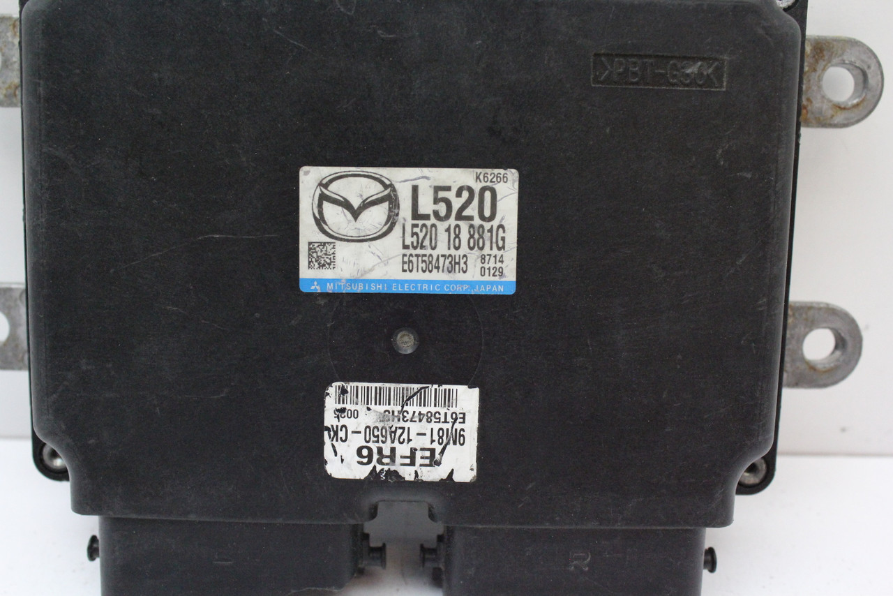 09 10 Mazda 6 2.5L L520 18 881G Computer Brain Engine Control ECU