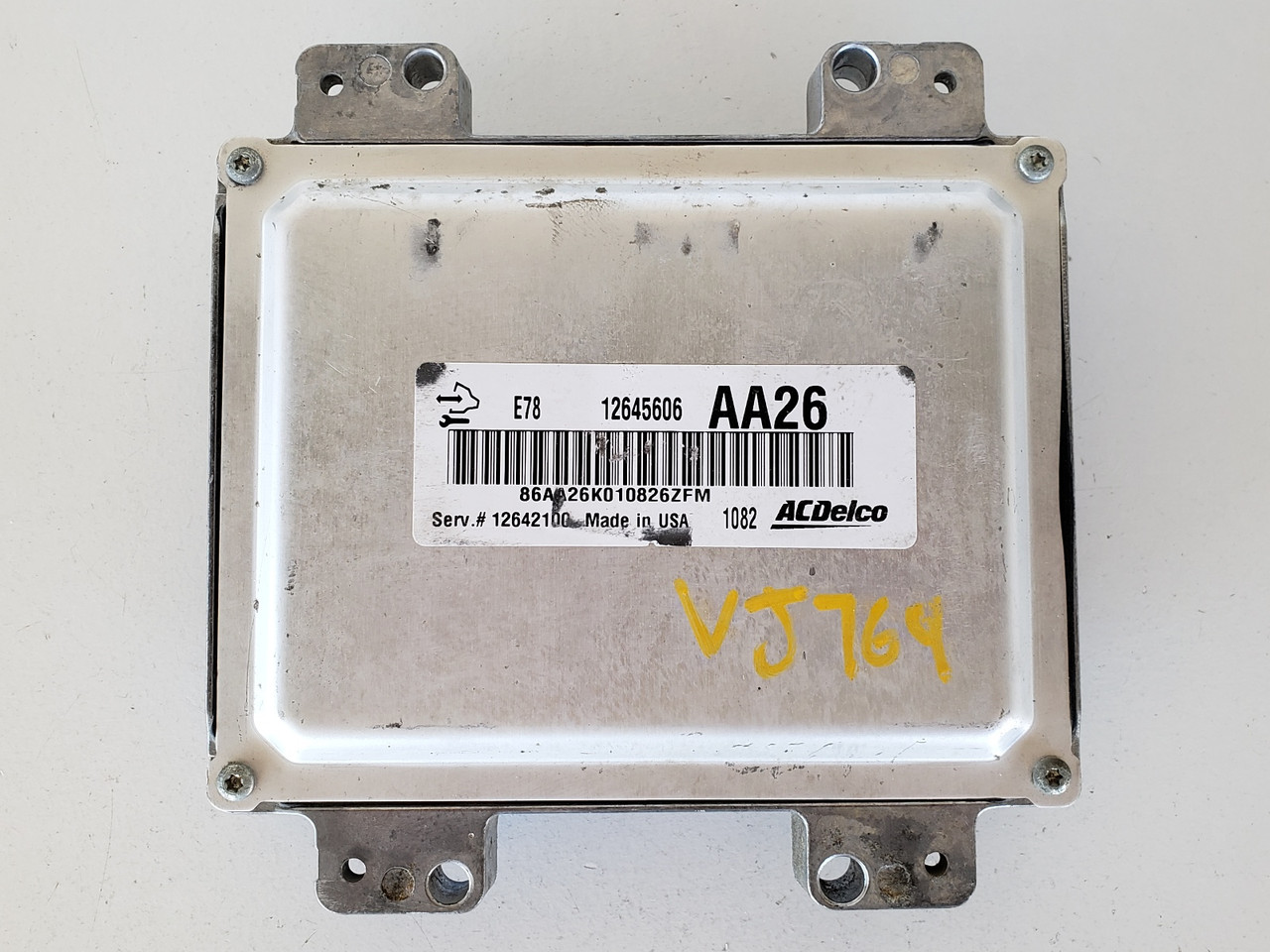 2011 Chevy Cruze 12642100 Computer Brain Engine Control ECU ECM EBX Module