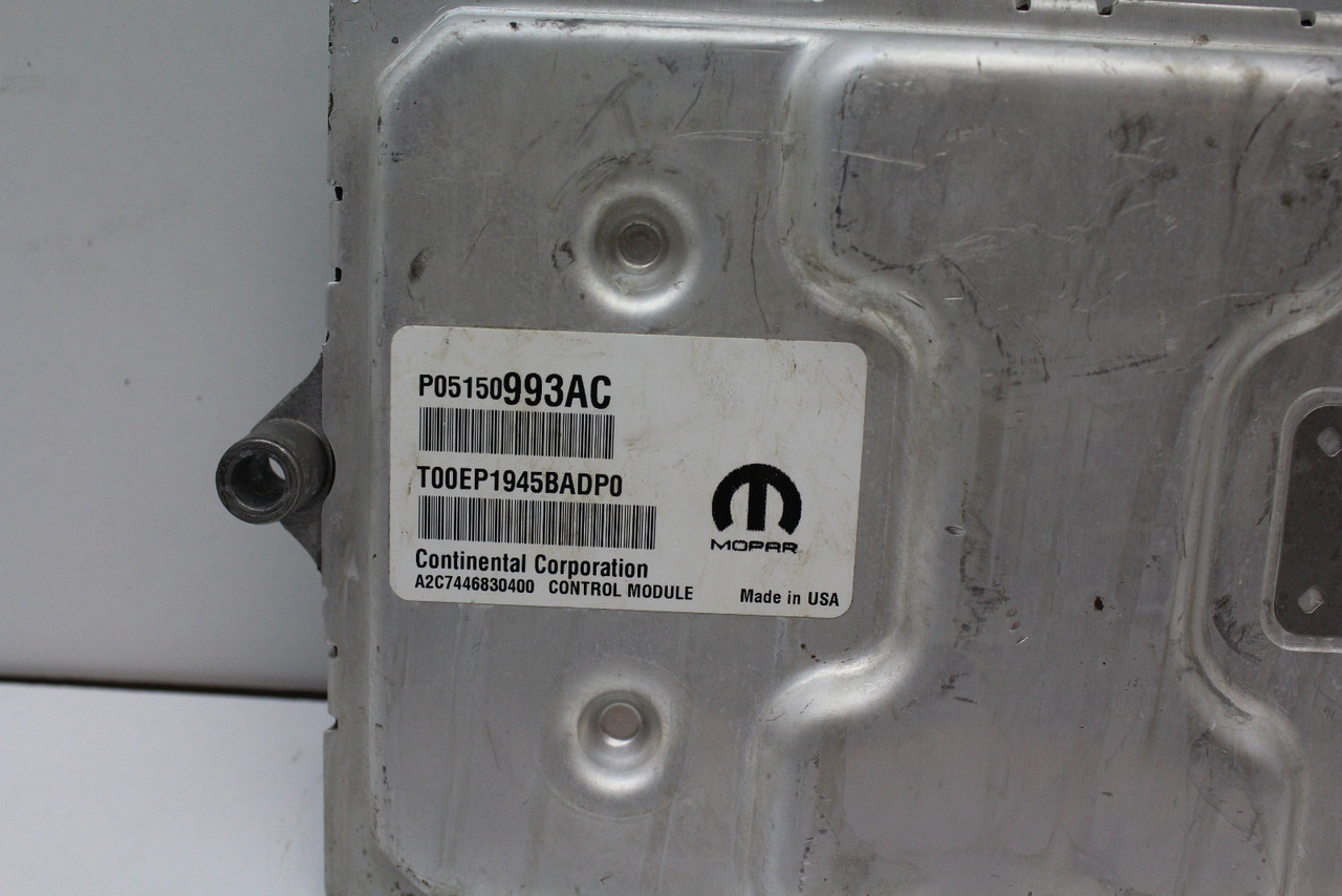 2015 15 Chrysler 200 2.4L P05150993AC Computer Engine Control ECU ECM EBX Module