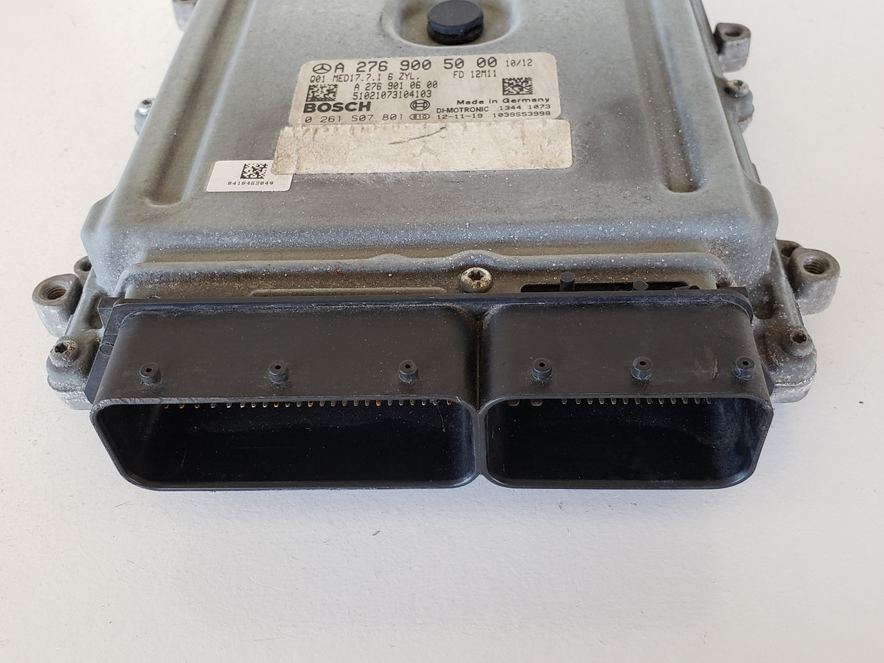 14-15 SLK 350 A 276 900 50 00 Computer Brain Engine Control ECU ECM EBX Module