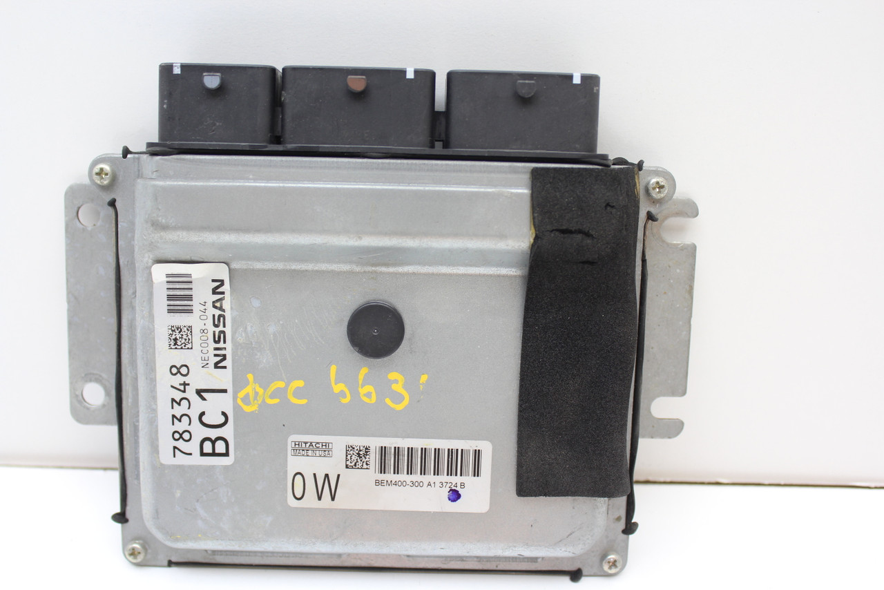 13 14 Nissan Altima BEM400-300 A1 Computer Engine Control ECU ECM EBX Module 13 14 Nissan Altima BEM400-300 A1 Computer Engine Control ECU ECM EBX Module