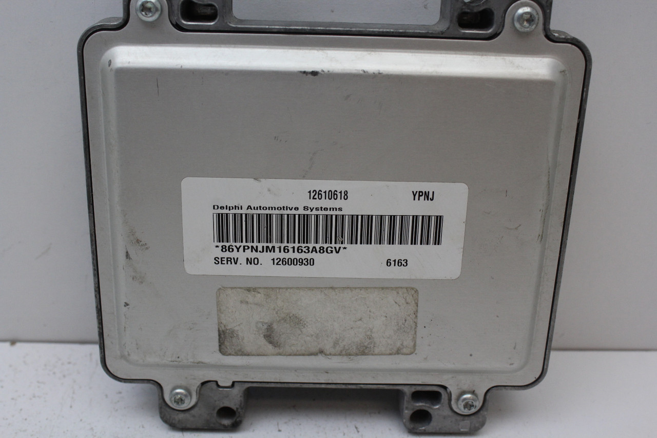 06-08 Buick Lucerne 3.8L 12600930 Computer Engine Control ECU ECM EBX Module