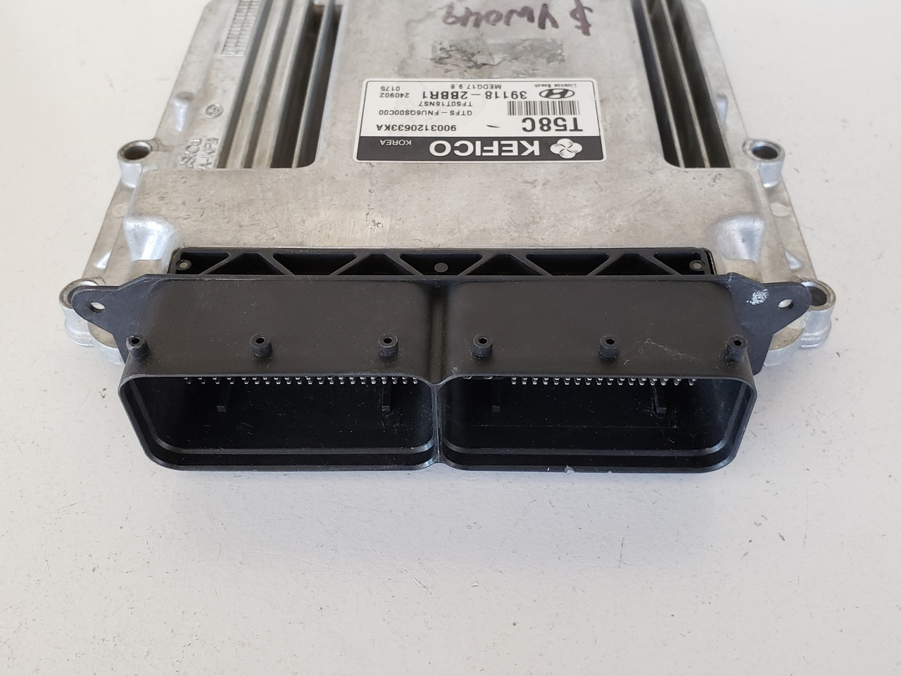 2015 Veloster 39118-2BBR1 Computer Brain Engine Control ECU ECM EBX Module