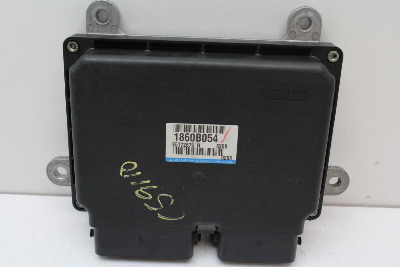 09-15 Mitsubishi Lancer 1860B054 Computer Engine Control ECU ECM EBX Module
