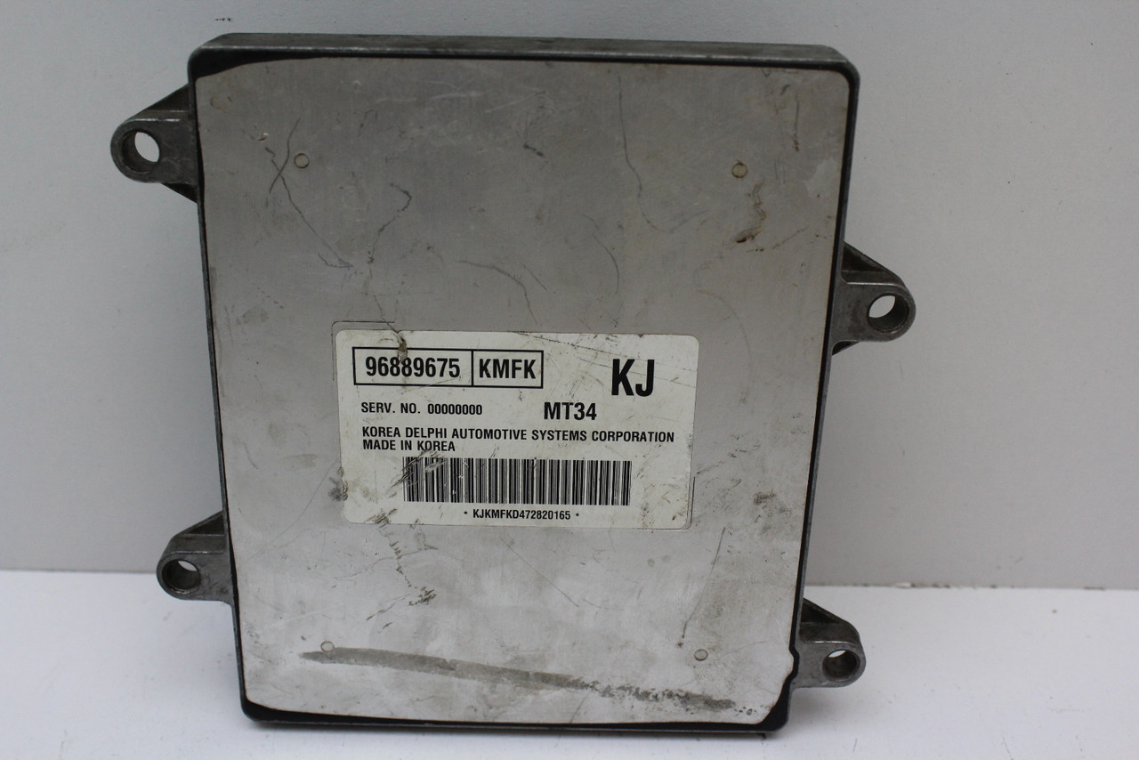 2008 08 Suzuki Forenza 96889675 Computer Brain Engine Control ECU ECM EBX Module