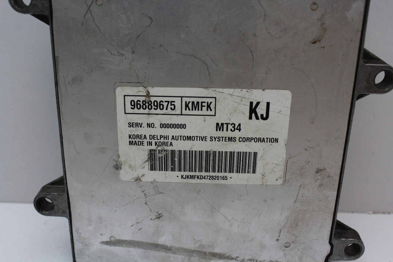 2008 08 Suzuki Forenza 96889675 Computer Brain Engine Control ECU ECM EBX Module