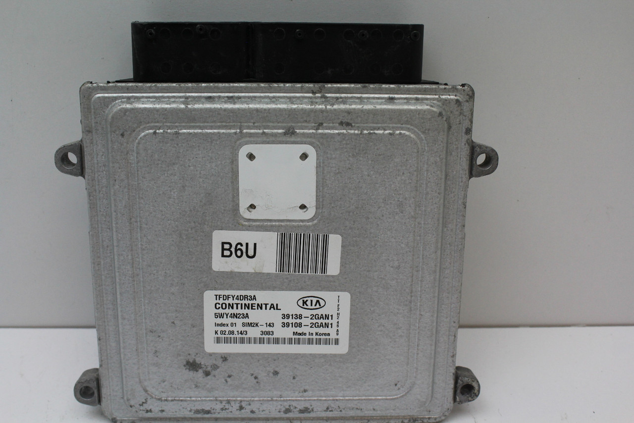 15 16 Kia Optima 2.4L 39108-2GAN1 Computer Brain Engine Control ECU ECM Module
