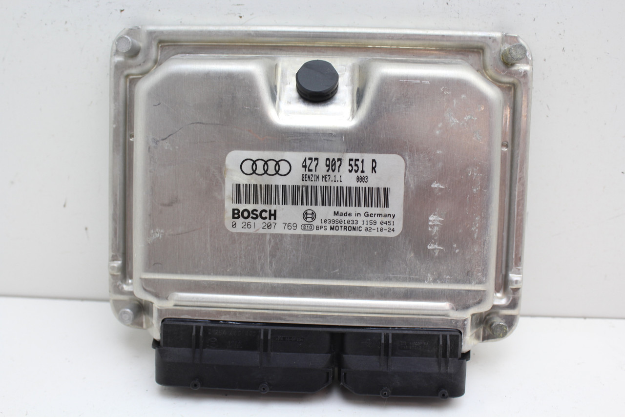 03 04 Audi A6 4Z7 907 551 R Computer Brain Engine Control ECU ECM