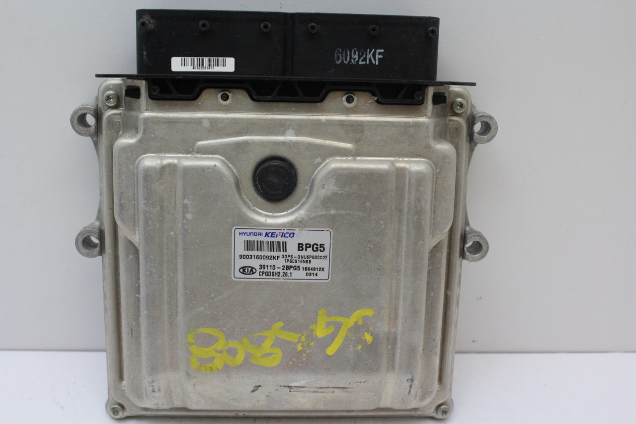 17 18 Kia Soul 39110-2BPG5 Computer Brain Engine Control ECU ECM EBX Module