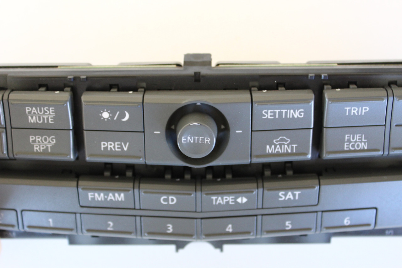 04 05 Nissan Maxima Audio Control Panel