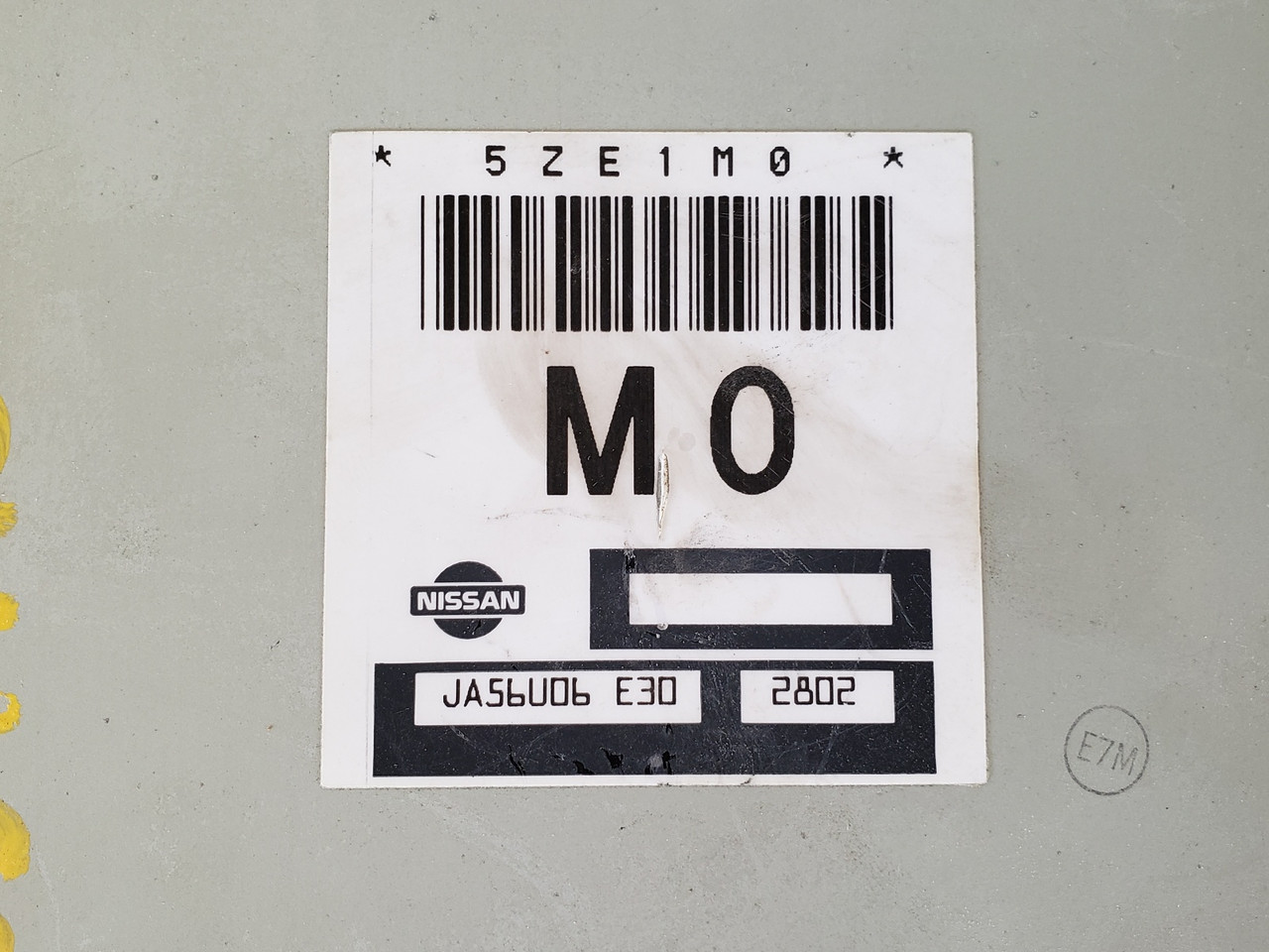 2003 Nissan Altima 237109J001 Computer Brain Engine Control ECU ECM EBX Module 2003 Nissan Altima 237109J001 Computer Brain Engine Control ECU ECM EBX Module