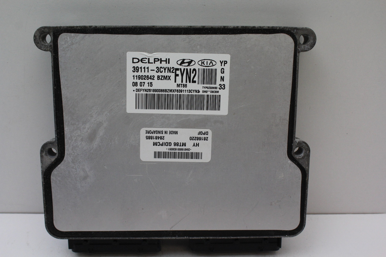 16 17 Kia Sedona 39111-3CYN2 Computer Brain Engine Control ECU ECM EBX Module