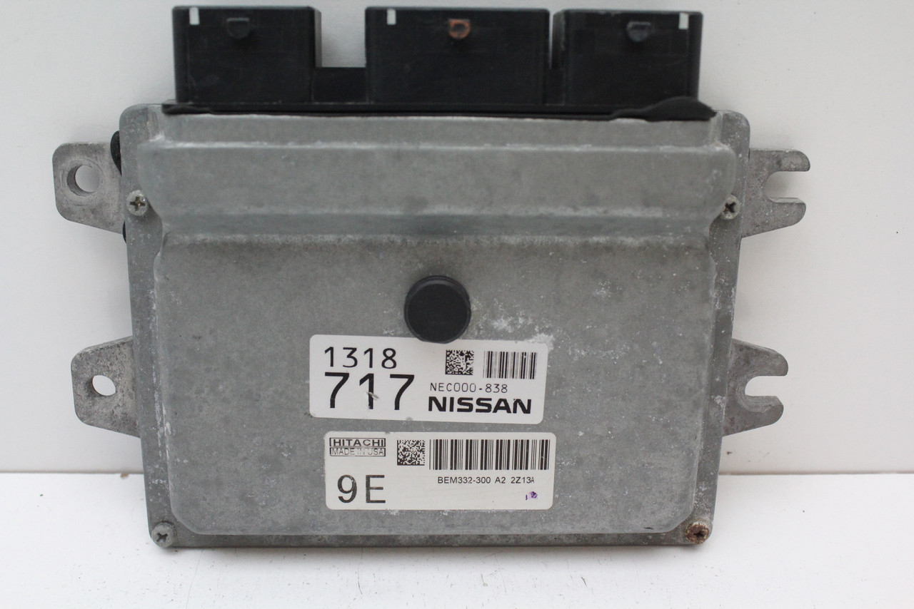 13 2013 Nissan Versa 1.6L NEC000-838 Computer Engine Control ECU ECM EBX Module 13 2013 Nissan Versa 1.6L NEC000-838 Computer Engine Control ECU ECM EBX Module