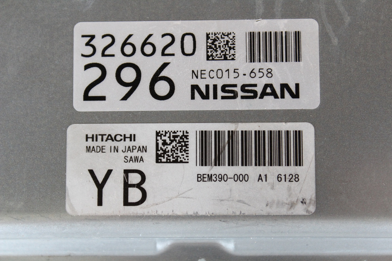 2014-2017 370Z BEM390-000 A1 Computer Brain Engine Control ECU ECM EBX Module