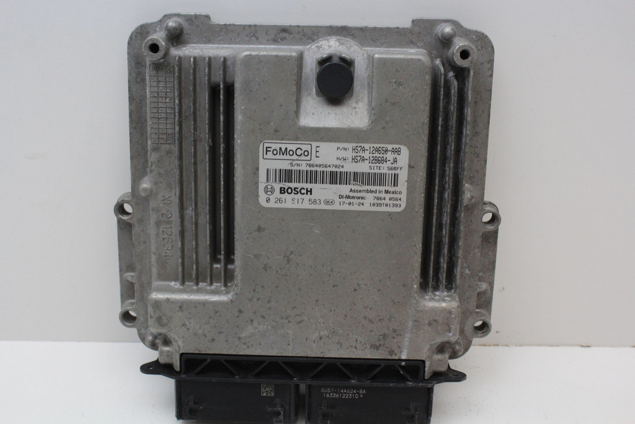 17 18 Ford Fusion HS7A-12A650-AAB Computer Engine Control ECU ECM EBX Module