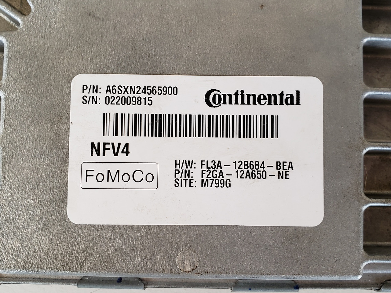 2015 Ford Edge F2GA-12A650-NE Computer Brain Engine Control ECU ECM EBX Module