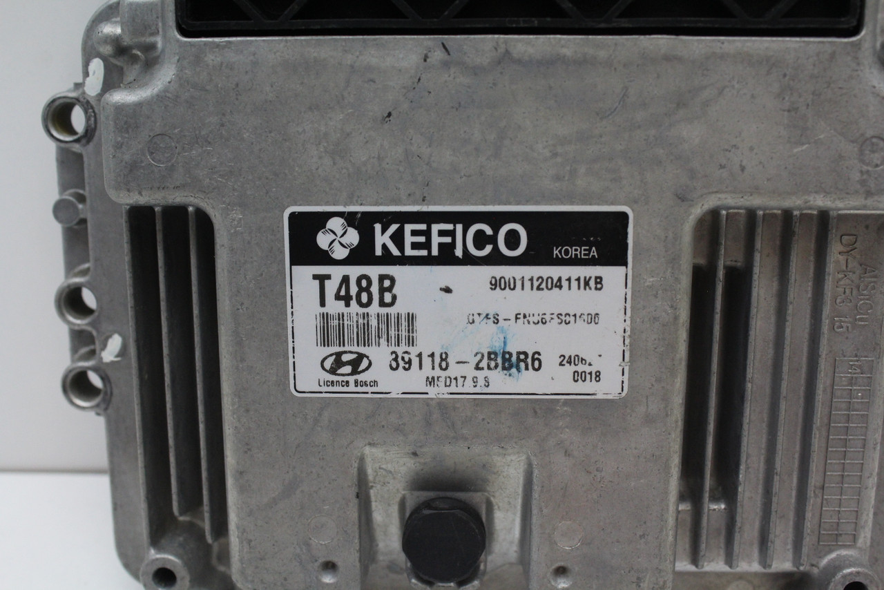 15 2015 Hyundai Veloster 39118-2BBR6 Computer Engine Control ECU ECM Module