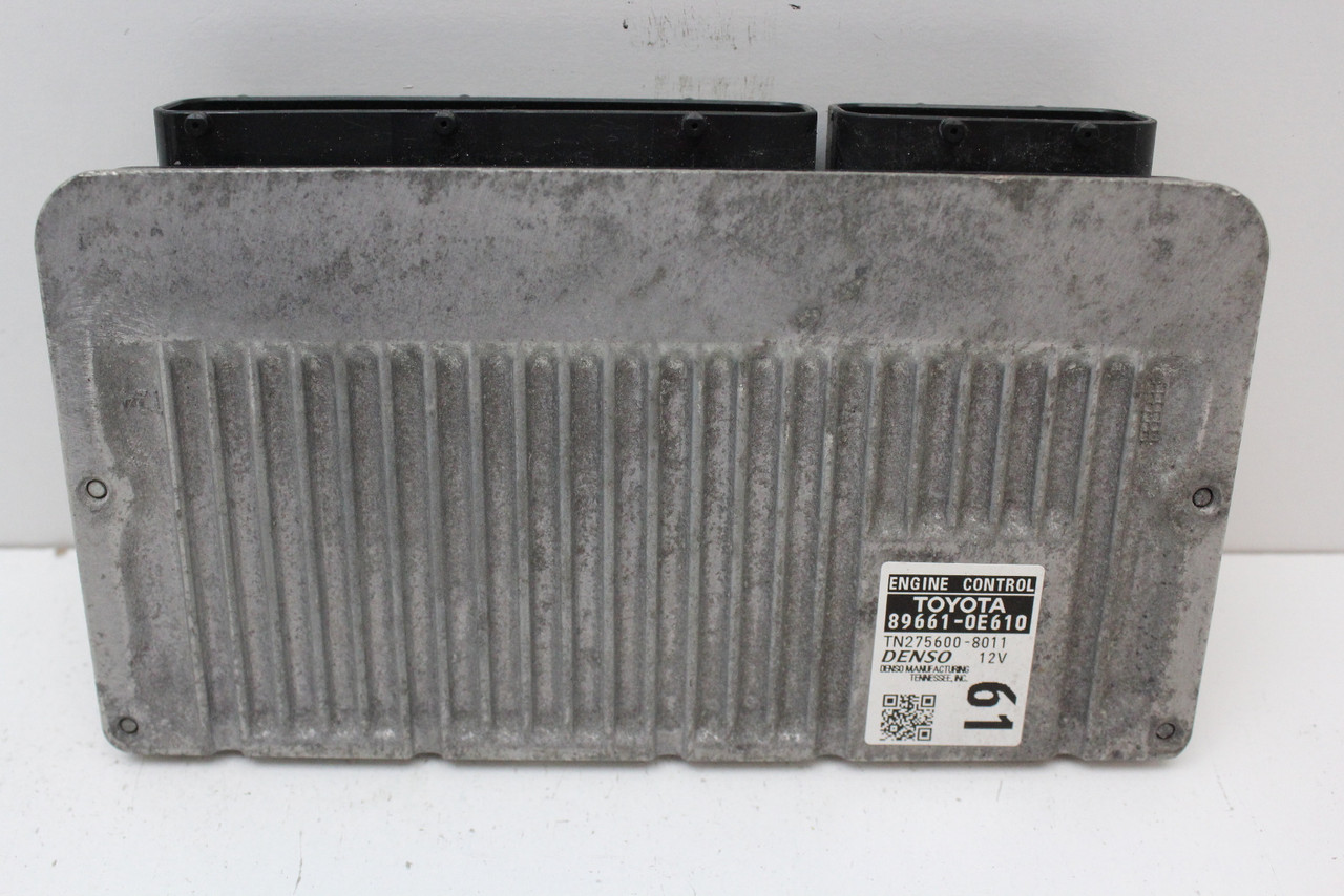 16 2016 Toyota Highlander 89661-0E610 Computer Engine Control ECU ECM EBX Module