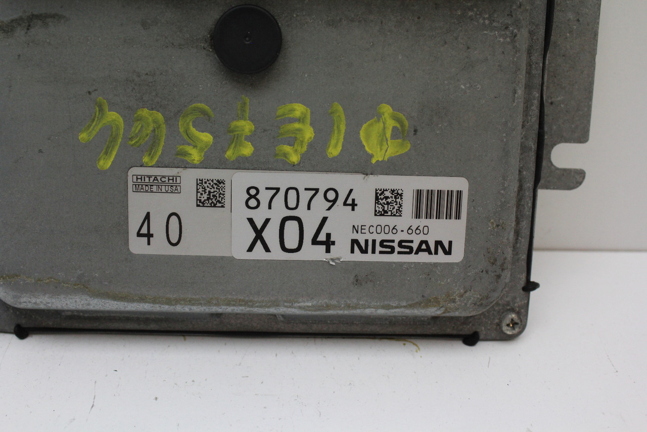 15 16 Nissan Pathfinder NEC006-660 Computer Engine Control ECU ECM EBX Module