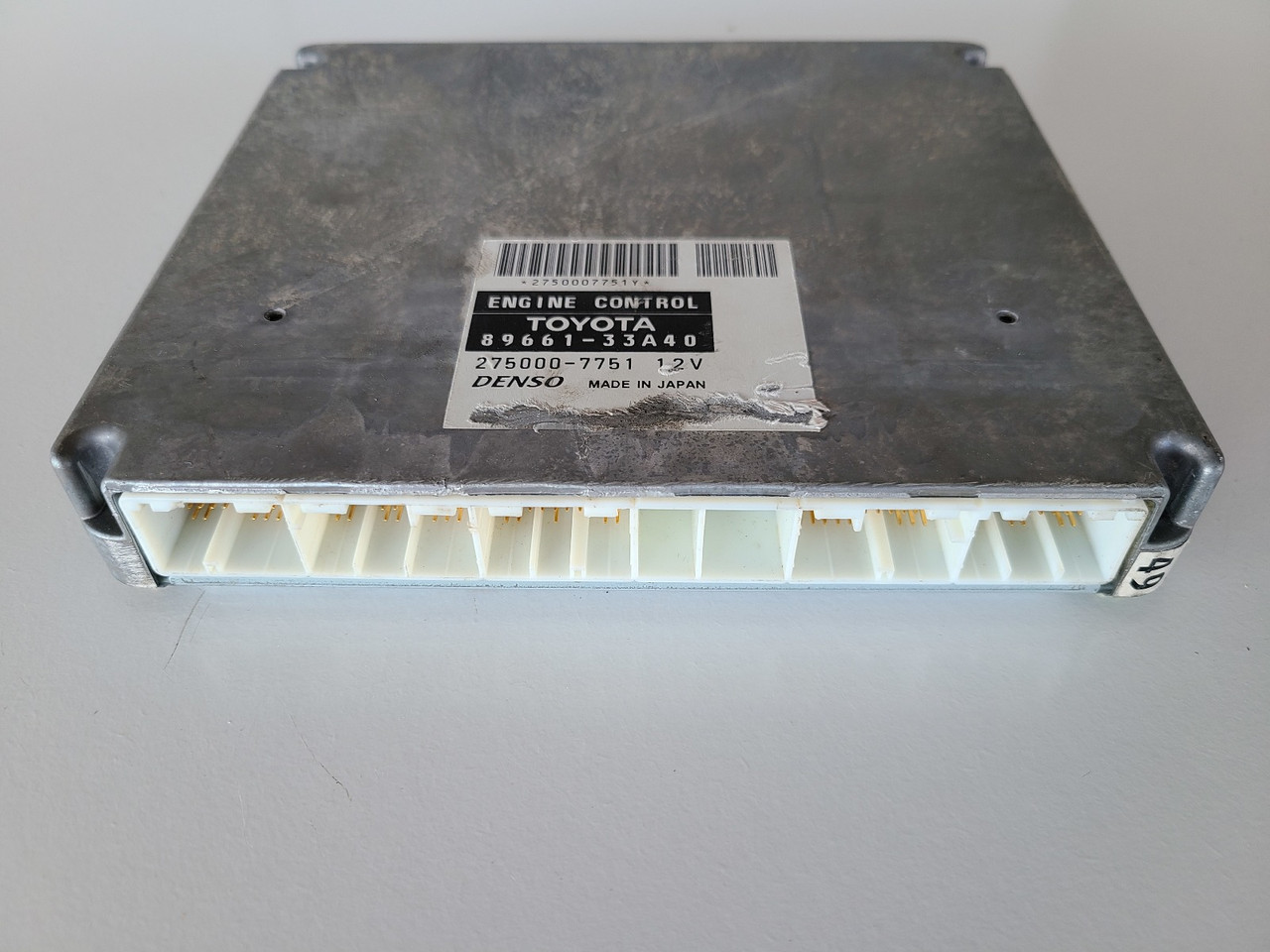 2004 Lexus ES330 89661-33A40 Computer Brain Engine Control ECU ECM EBX Module