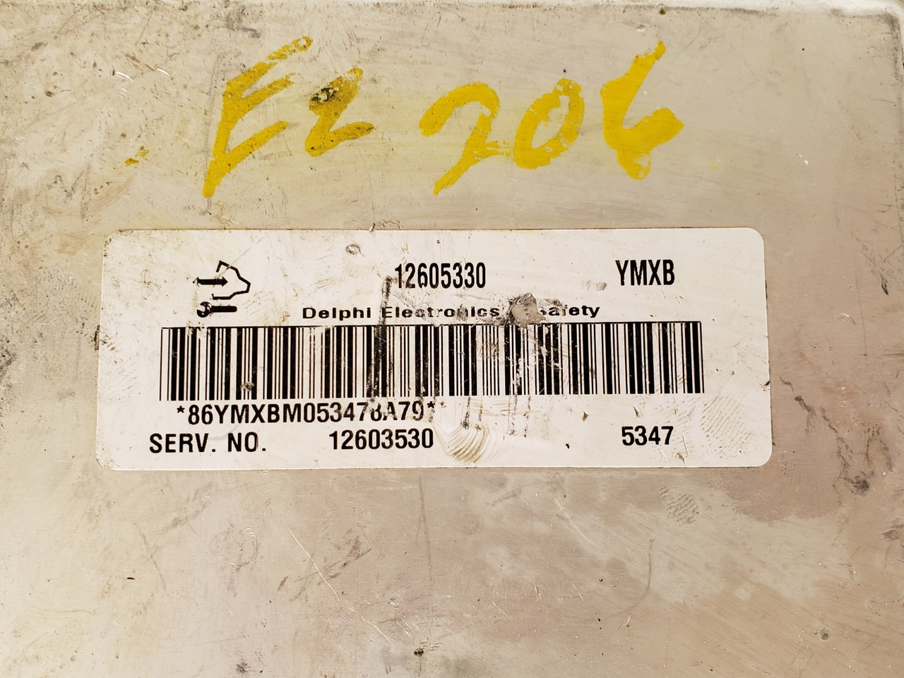 2006 Buick Lucerne 12603530 Computer Brain Engine Control ECU ECM EBX Module