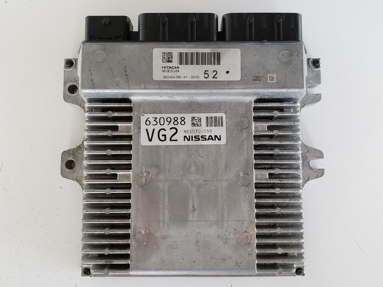 2018-2019 Pathfinder NEC030-059 Computer Brain Engine Control ECU ECM EBX Module