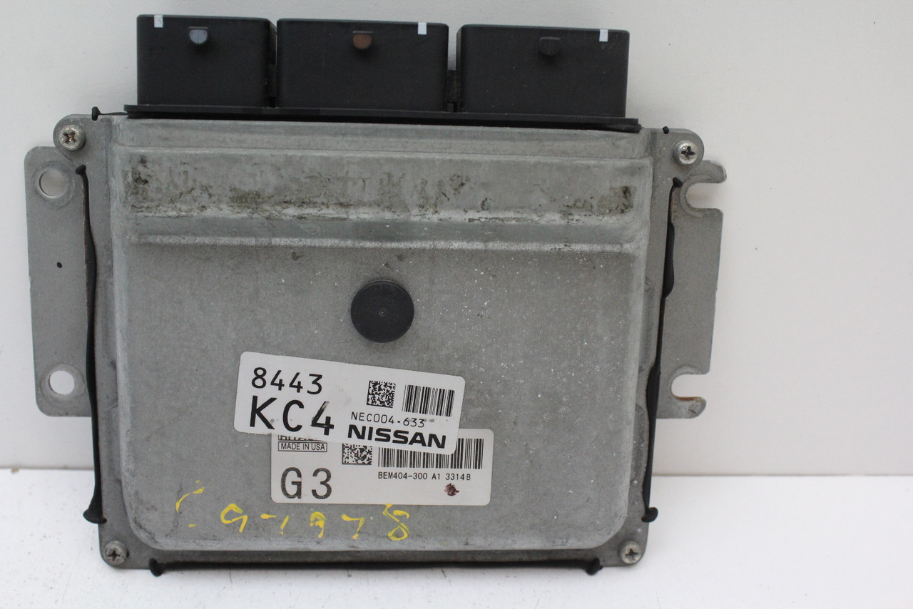 13-15 Nissan Sentra NEC004-633 Computer Brain Engine Control ECU ECM EBX Module