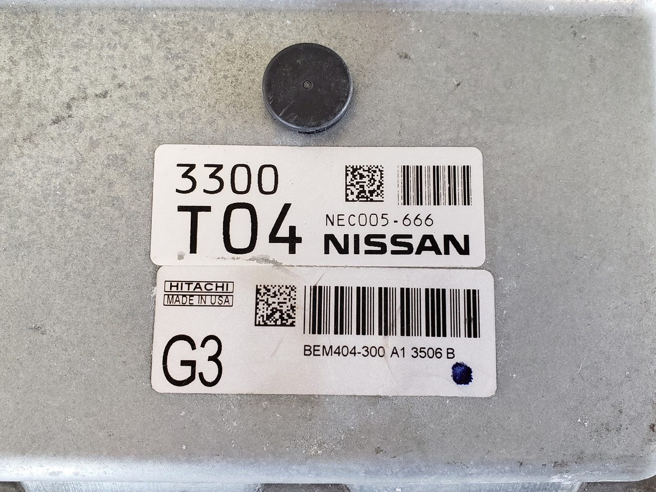 2013-2015 Sentra NEC005-666 Computer Brain Engine Control ECU ECM EBX Module