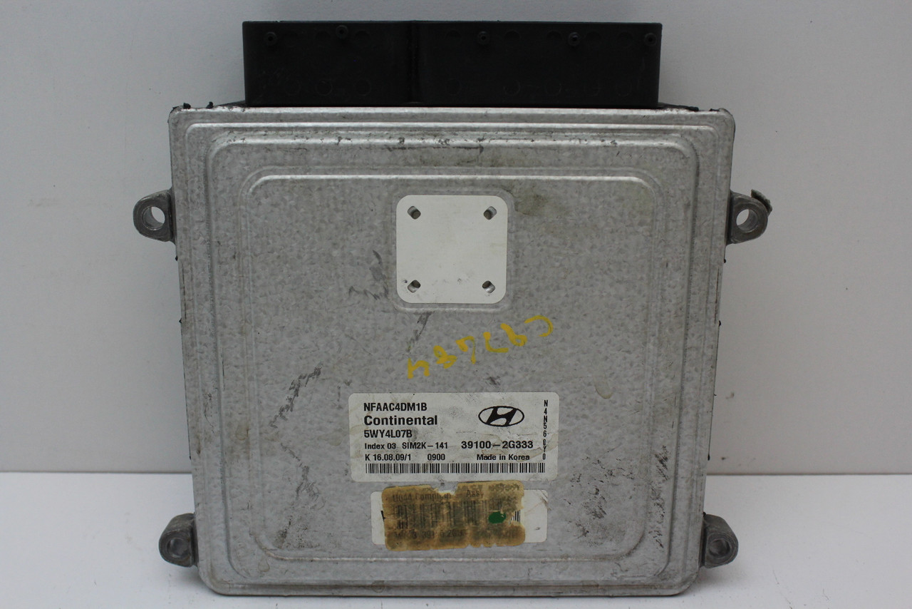 09-10 Hyundai Sonata 39100-2G333 Computer Engine Control ECU ECM