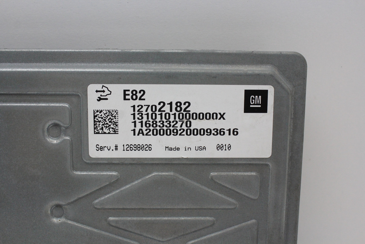 2020 20 Chevrolet Traverse 12698026 Computer Engine Control ECU ECM EBX Module