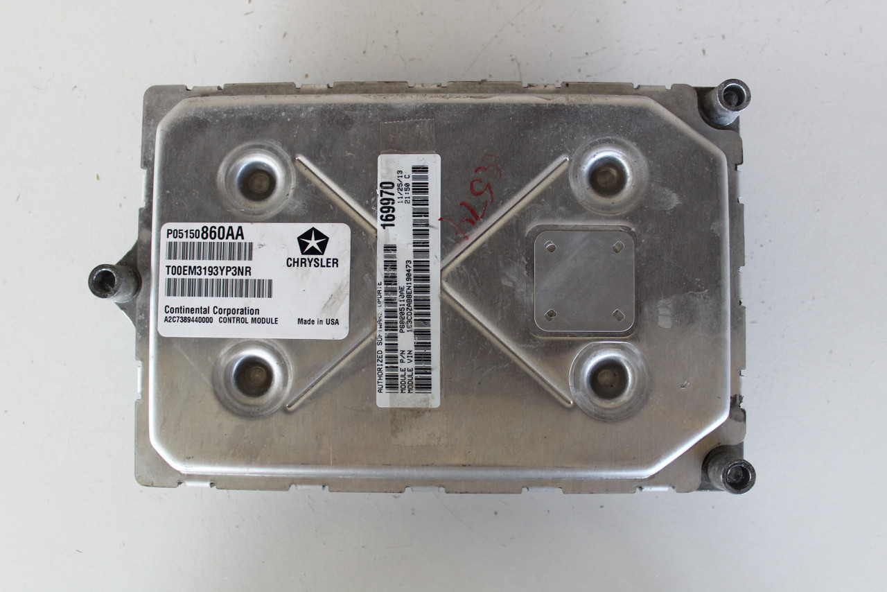 2014 Dodge Avenger P05150860AA Computer Brain Engine Control ECU ECM EBX Module