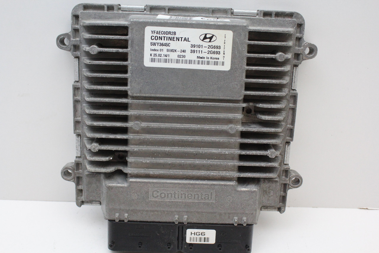 11-14 Hyundai Sonata 39111-2G693 Computer Engine Control ECU ECM EBX Module 11-14 Hyundai Sonata 39111-2G693 Computer Engine Control ECU ECM EBX Module